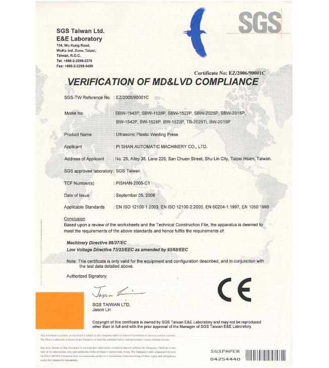 Verification of MD&LVD Compliance